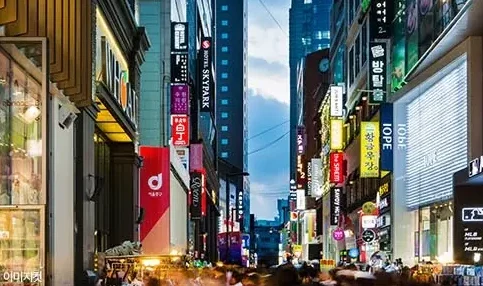 도심 상권 이미지컷
